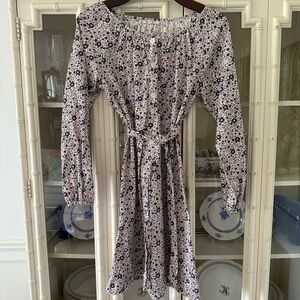 Kayce Hughes Cotton Floral Shirtdress Size 6
